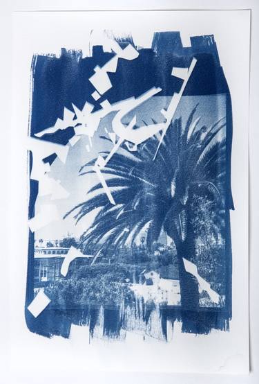 Original Abstract Printmaking by Annette Moeller