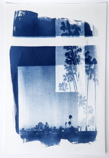 Original Abstract Printmaking by Annette Moeller
