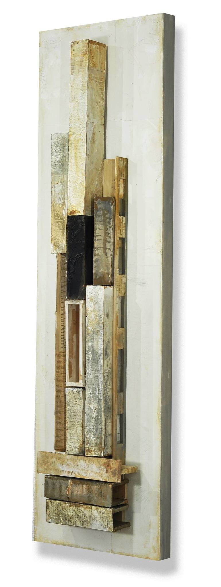 Original Bauhaus Abstract Sculpture by Juliet Vles