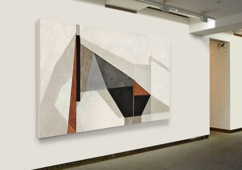 Original Contemporary Abstract Painting by Juliet Vles