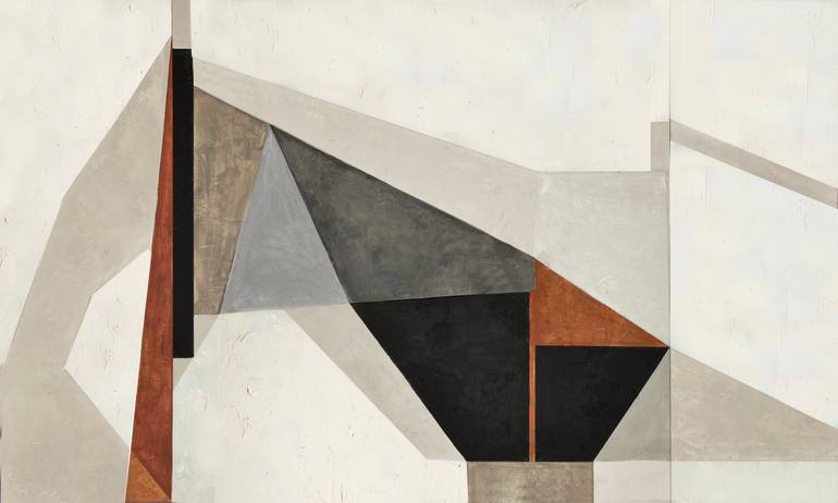 Original Contemporary Abstract Painting by Juliet Vles