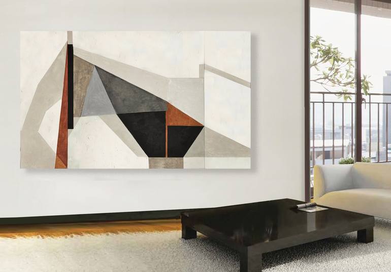 Original Contemporary Abstract Painting by Juliet Vles