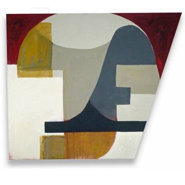 Original Geometric Abstract Paintings by Juliet Vles