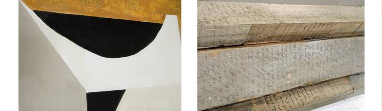 Original Geometric Abstract Sculpture by Juliet Vles