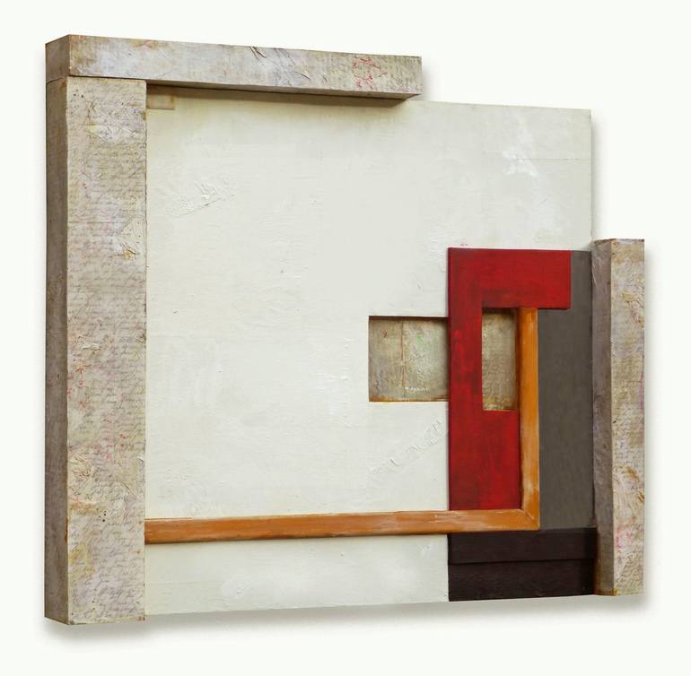 Original Minimalism Abstract Sculpture by Juliet Vles