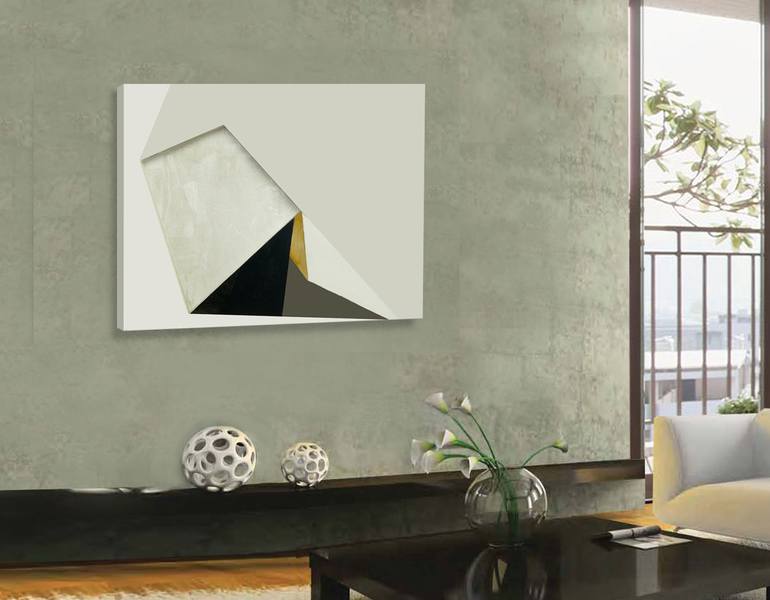 Original Geometric Painting by Juliet Vles