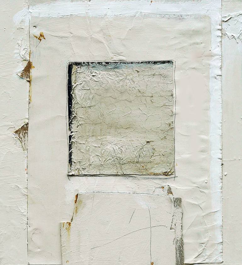Original Arte Povera Abstract Painting by Juliet Vles