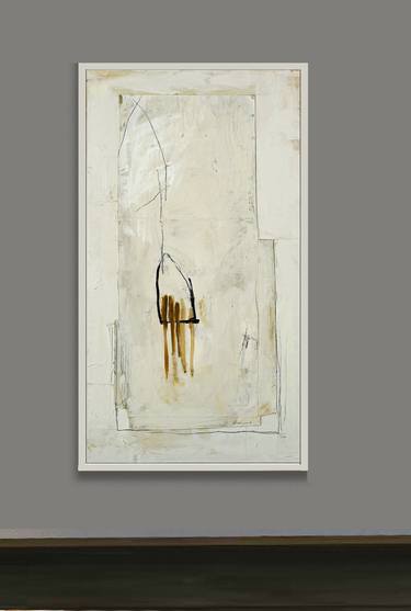 Original Minimalism Abstract Collage by Juliet Vles