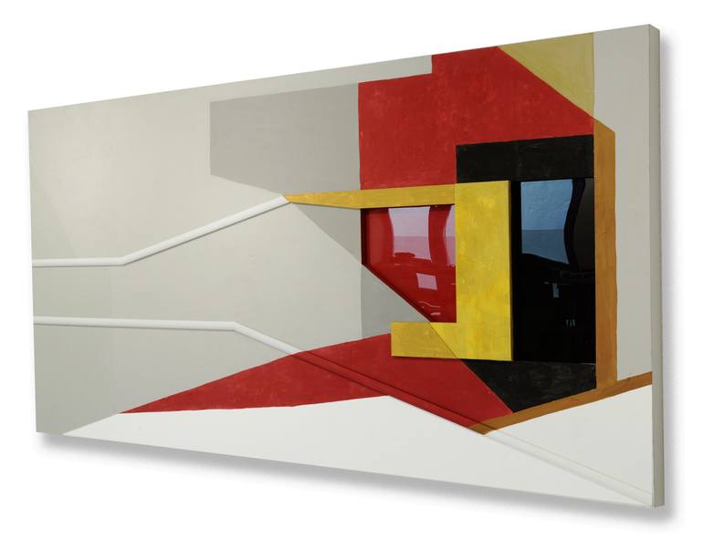 Original Minimalism Abstract Sculpture by Juliet Vles