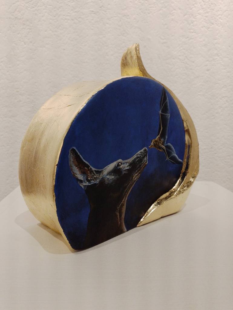 Original Figurative Animal Sculpture by Carlos Ruiz