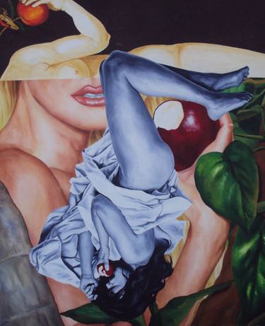 Print of Realism Nude Paintings by Carlos Ruiz