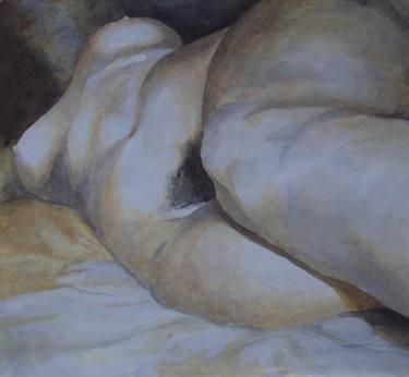 Original Realism Nude Paintings by Carlos Ruiz