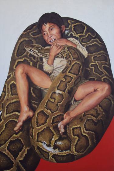 Print of Realism Nude Paintings by Carlos Ruiz