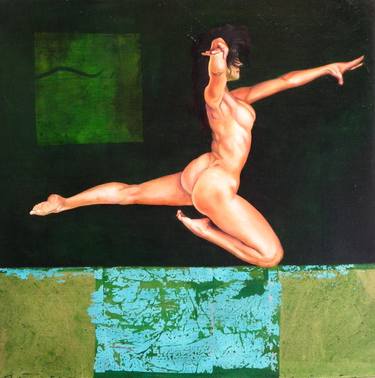 Original Figurative Nude Paintings by Carlos Ruiz