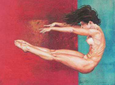 Print of Nude Paintings by Carlos Ruiz