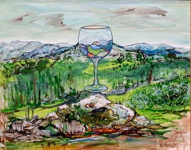 Original Fine Art Landscape Paintings by Sheila Carey