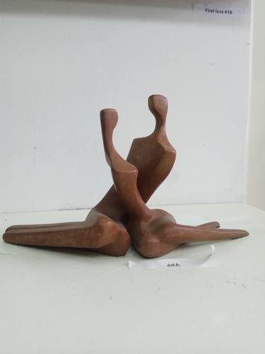 Original Figurative Abstract Sculpture by Itzik Benshalom