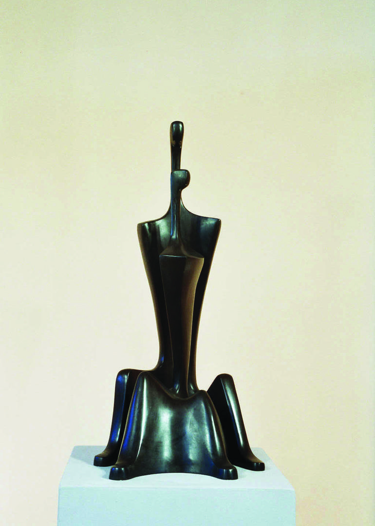 Original Fine Art Abstract Sculpture by Itzik Benshalom