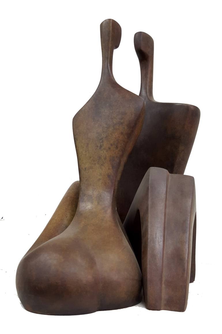 Original Abstract Sculpture by Itzik Benshalom