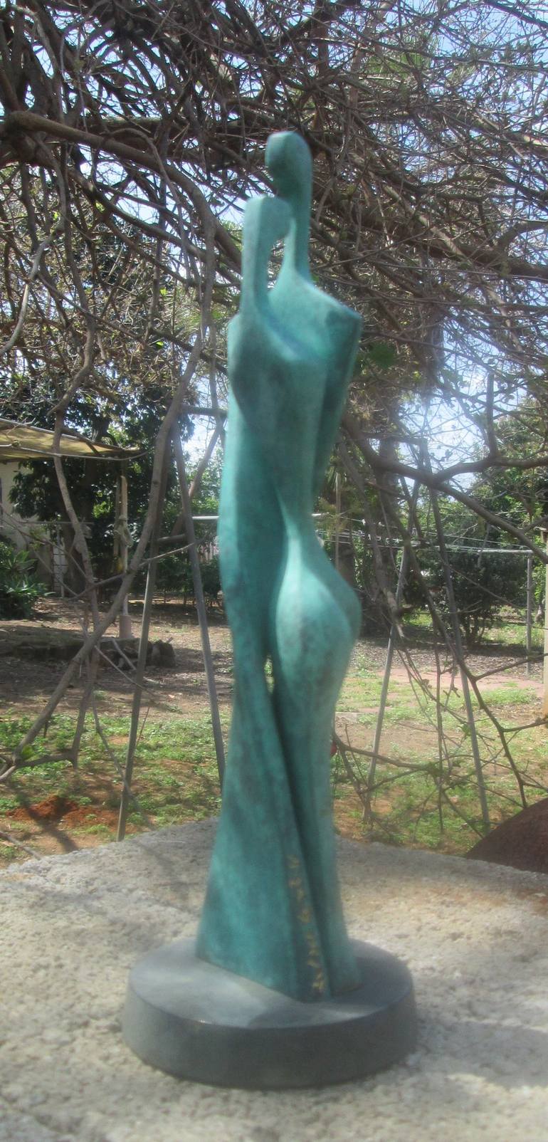 Original Abstract Sculpture by Itzik Benshalom