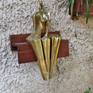 #64S Man, Women + Child Sculpture