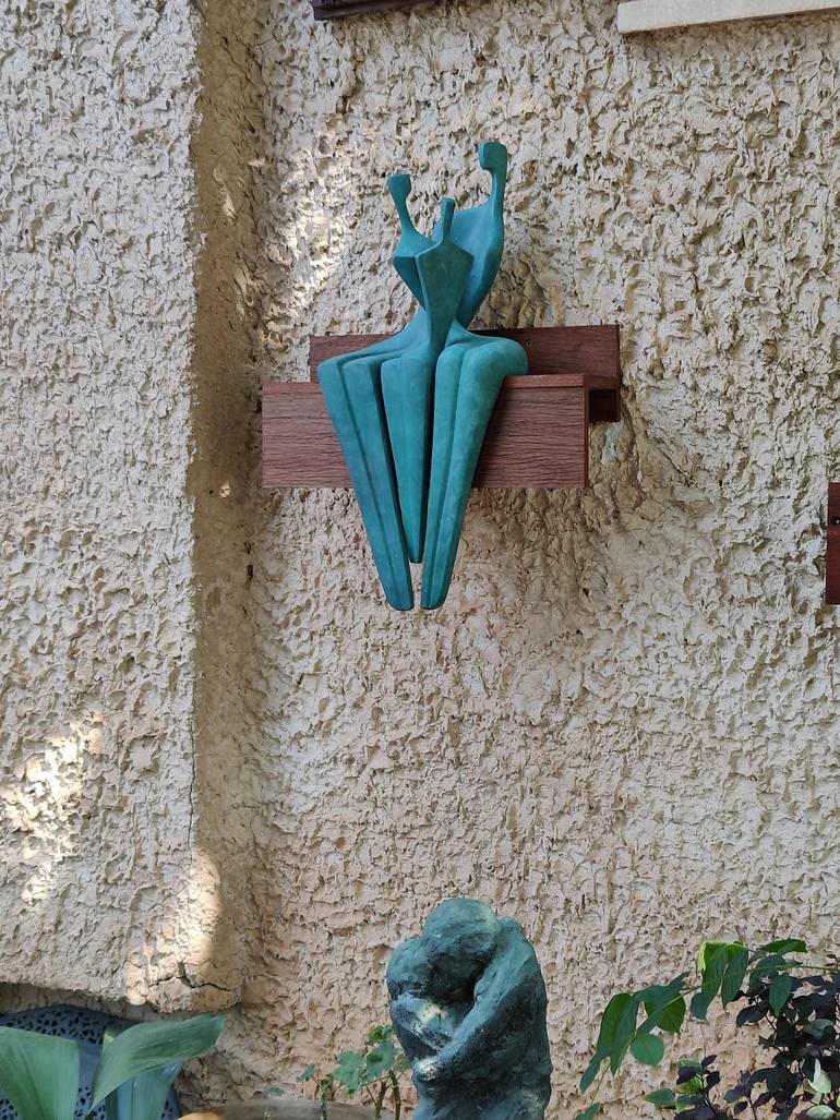 Original Figurative Abstract Sculpture by Itzik Benshalom
