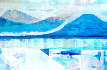 Original Abstract Landscape Paintings by Elide Pizzini