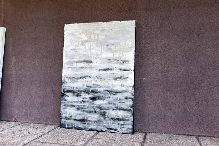 Original Abstract Expressionism Abstract Painting by Elide Pizzini