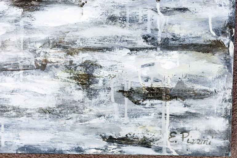 Original Abstract Expressionism Abstract Painting by Elide Pizzini