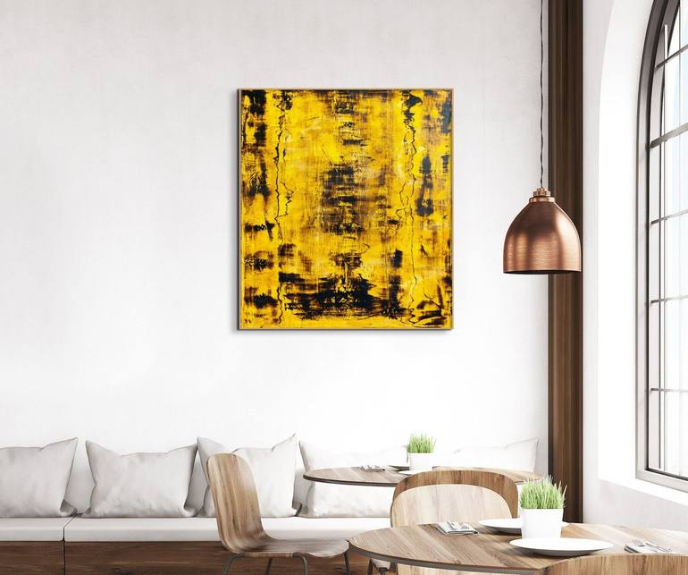 Original Abstract Expressionism Abstract Painting by Elide Pizzini