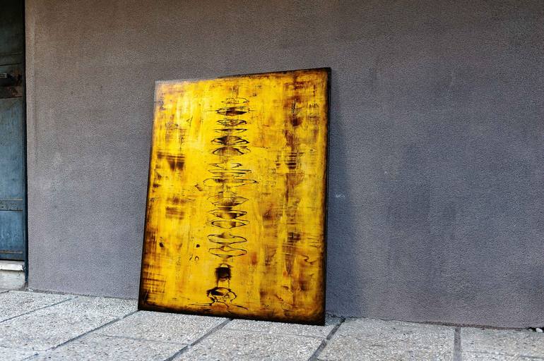 Original Abstract Expressionism Abstract Painting by Elide Pizzini