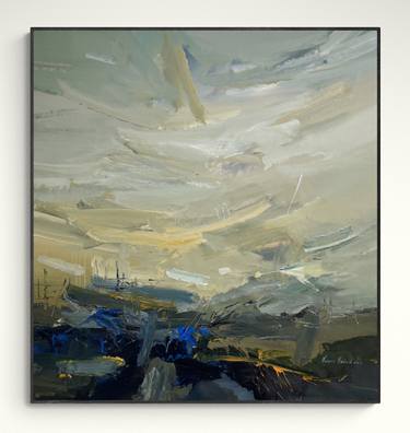 Original Abstract Landscape Paintings by Nazarii Medvid