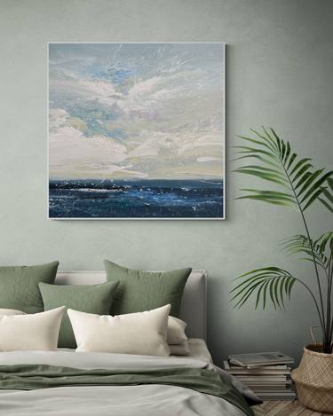 Original Abstract Landscape Paintings by Nazarii Medvid