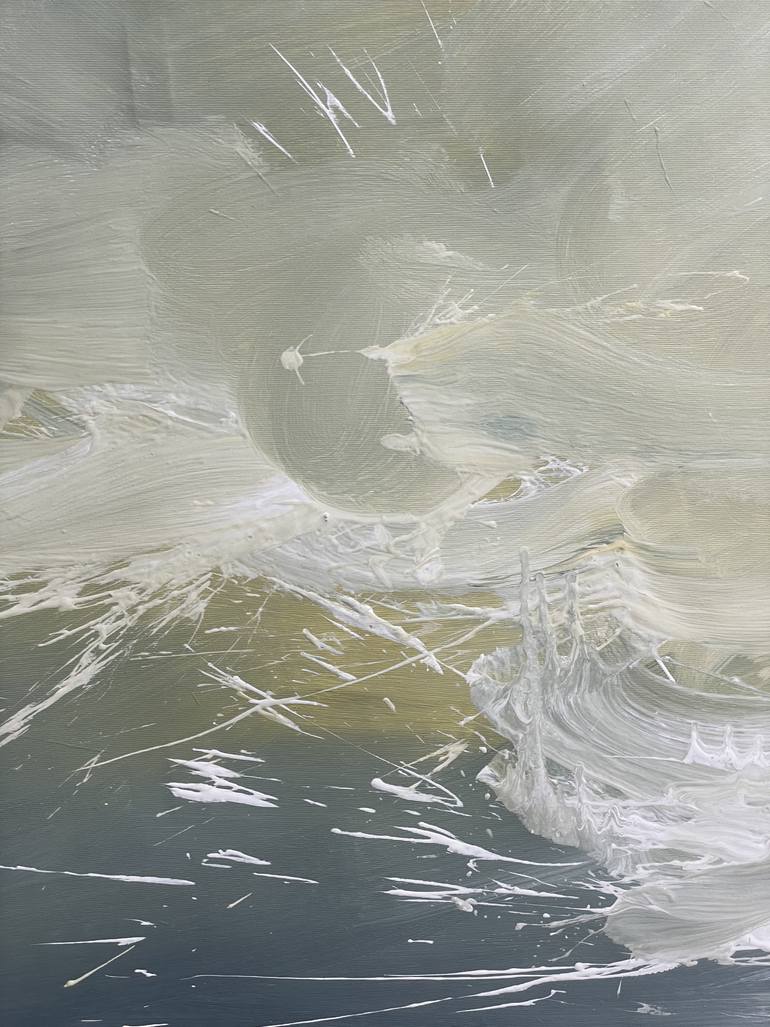 Original Abstract Landscape Painting by Nazarii Medvid