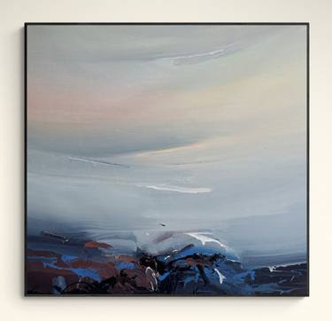 Original Abstract Landscape Paintings by Nazarii Medvid