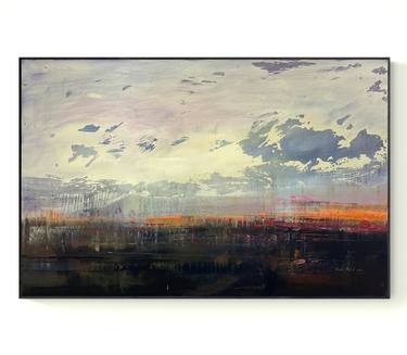 Original Abstract Landscape Paintings by Nazarii Medvid