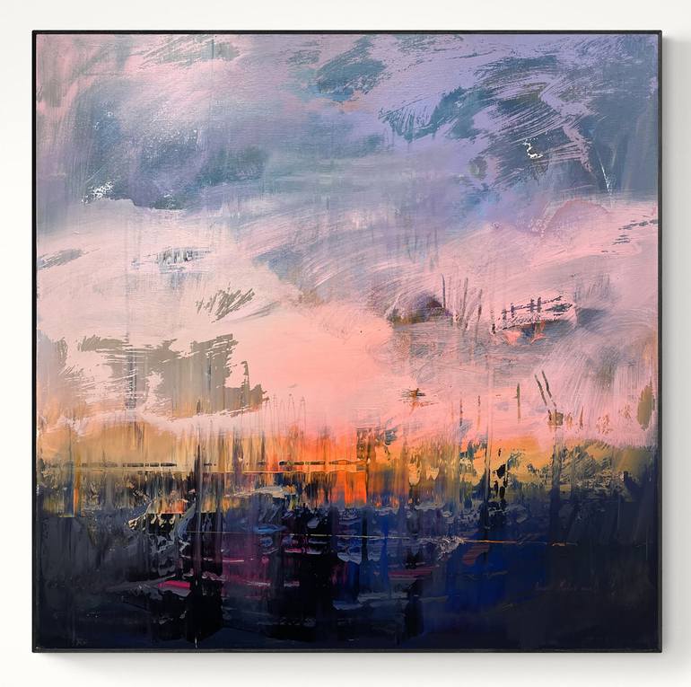 Print of Abstract Expressionism Abstract Paintings by Nazarii Medvid