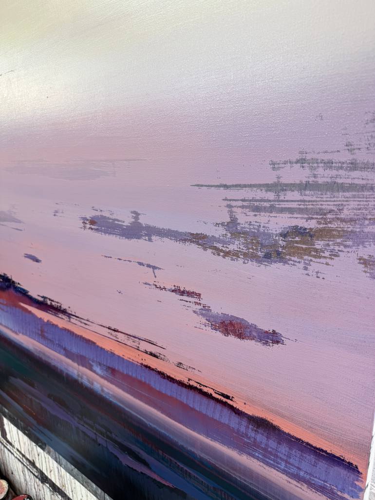 Original Abstract Landscape Painting by Nazarii Medvid