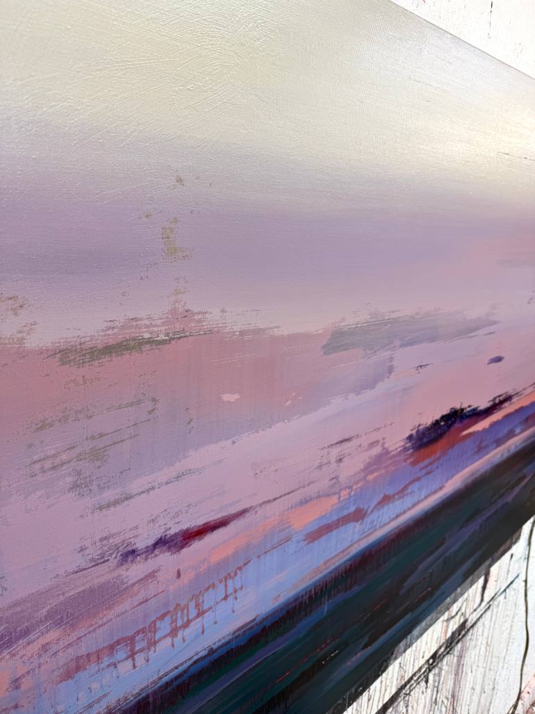 Original Abstract Landscape Painting by Nazarii Medvid