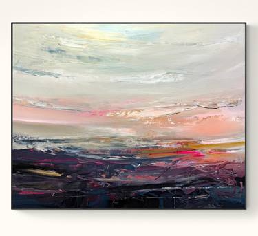 Original Abstract Expressionism Abstract Paintings by Nazarii Medvid