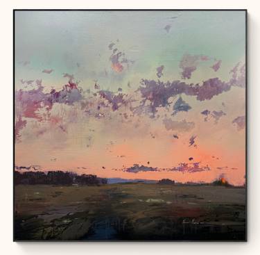 Original Abstract Landscape Paintings by Nazarii Medvid