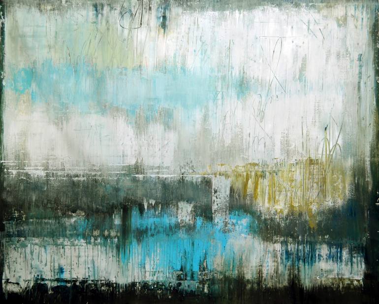 White 13 Painting by Nazarii Medvid | Saatchi Art