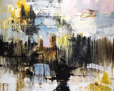 Original Abstract Paintings by Nazarii Medvid