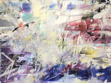 Original Abstract Expressionism Abstract Paintings by Nazarii Medvid