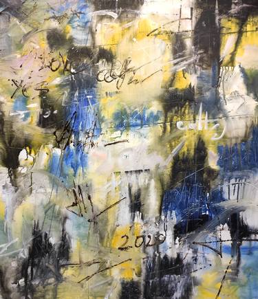 Original Abstract Paintings by Nazarii Medvid