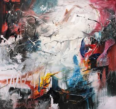 Original Abstract Paintings by Nazarii Medvid