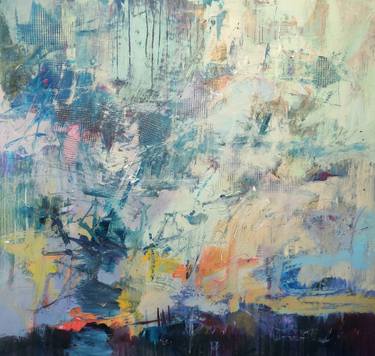 Original Abstract Expressionism Abstract Paintings by Nazarii Medvid