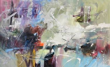 Original Abstract Paintings by Nazarii Medvid