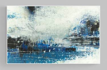 Original Abstract Expressionism Abstract Paintings by Nazarii Medvid
