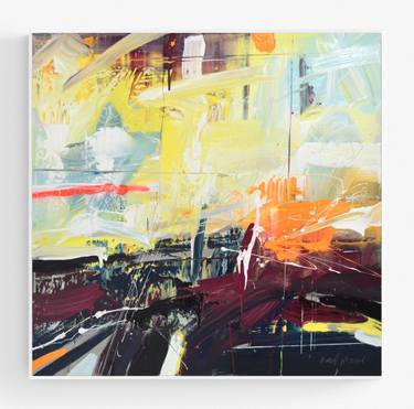 Original Abstract Expressionism Abstract Paintings by Nazarii Medvid